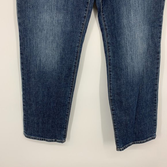 Universal Thread Jeans Vintage Straight High Rise Stretch Blue NWT - Picture 5 of 12